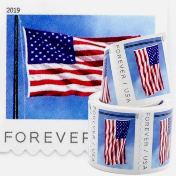 2019 US FLAG COIL OF 1000 STAMPS - Picture 1 of 4
